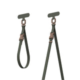 2-in-1 Wrist/Body Strap with Adapter- Moss Green